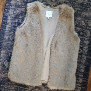 COPY - JOIE FAUX FUR VEST